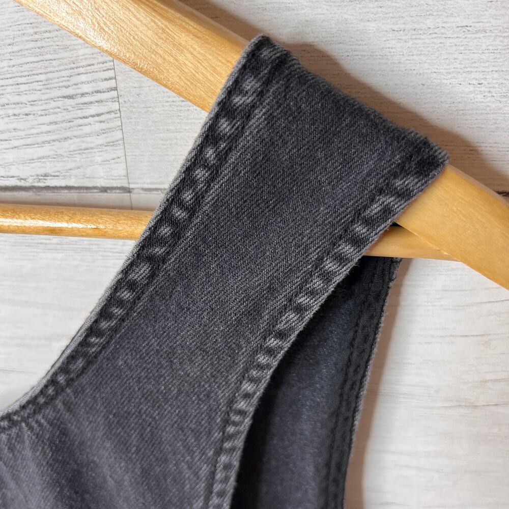 We the Free Jumpsuit Womens Size Small Washed Black Cloud Nine Denim 100% Cotton - Picture 14 of 16